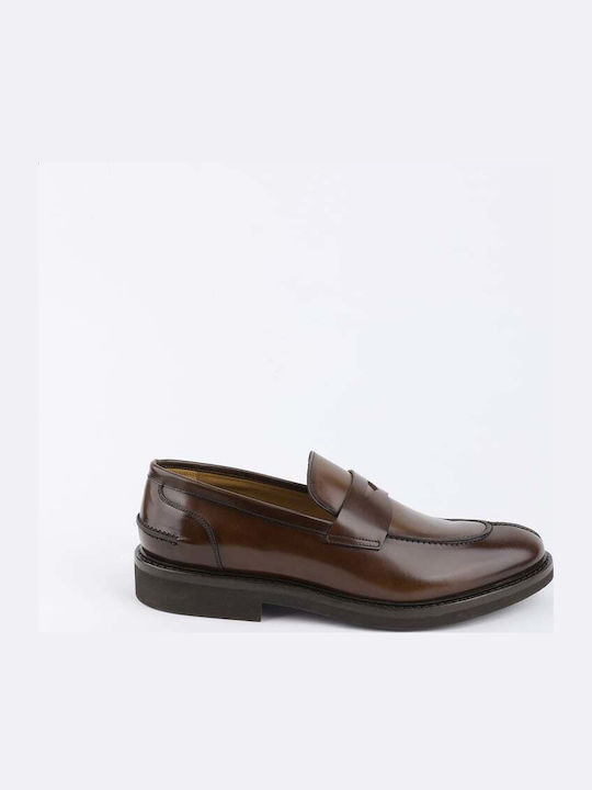 Ανδρικά Loafers σε Καφέ Χρώμα