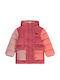 Kinder Steppjacke mit Kapuze Pink