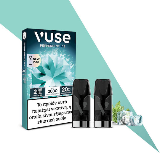 Vuse Ανταλλακτικό Pod Peppermint Ice 2ml 20mg