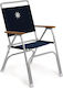 Forma Chair Beach Aluminium Blue 96x51x43cm