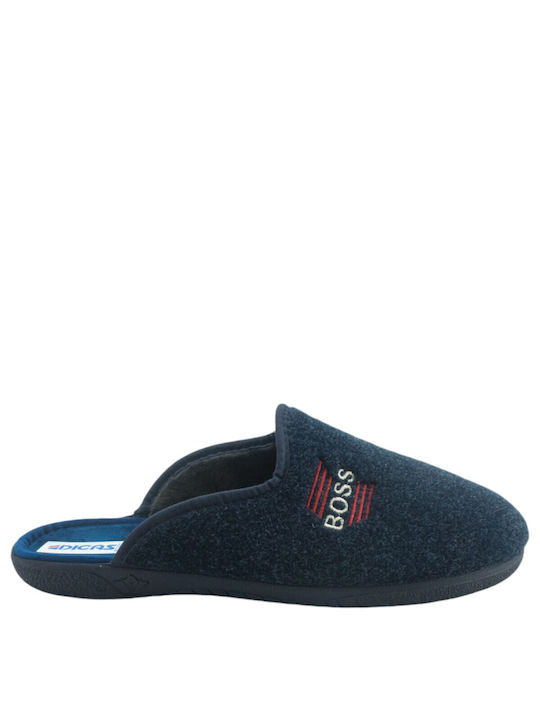 Dicas Men's Slipper Blue