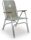 Forma Forma Aluminium Strandstuhl Grau 92x47x41cm