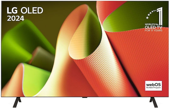 LG Smart Τηλεόραση 48" 4K UHD OLED AI B4 HDR (2024) OLED48B46LA