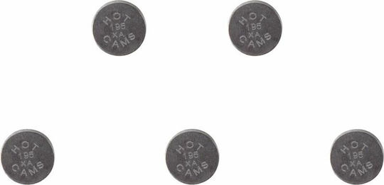 Комплект клапани Hot Cams с диаметър 7.48mm и дебелина 1.95mm 5pk748195 за Yamaha Yz 250 F 01-13 Honda Crf 250 R 04-15, 5 броя