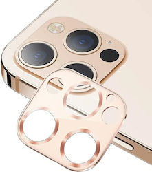 Usams Kameraschutz Metallrahmen Gold für das iPhone 12 Pro Max