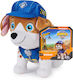 Spin Master Plush Paw Patrol Rubble Crew Wheeler for 3+ Years 15 cm