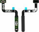 Fingerprint Sensor Flex Cable for Samsung Galaxy A32 5G White