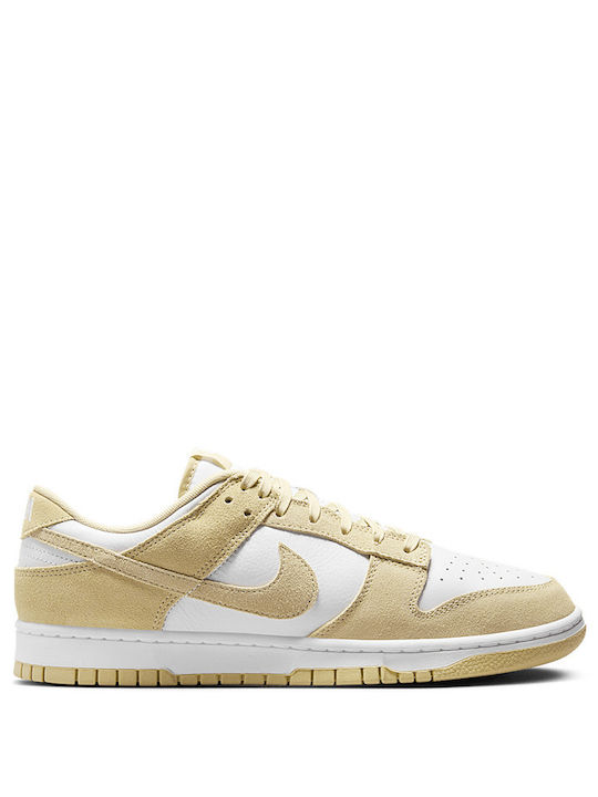 Dunk Low Retro Männliche Sneakers Weiß / Tm Gold-Weiß