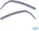 Pair of Front Windbreakers Audi A2 5d 2000-2005 Flexible Cast Acrylic Glass Dga 2 Pcs Anem.dga02006
