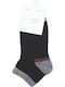 Dikissizdir Kids' Ankle Socks Black, Grey
