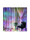 100 LED-Lichter 3m x 100cm Mehrfarbig in Zeichenfolge