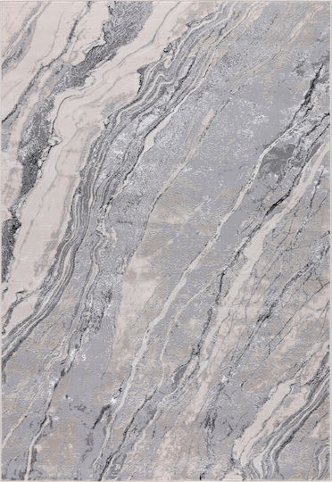 Klonaras Opalio 9224 Rug Rectangular Silver Floss