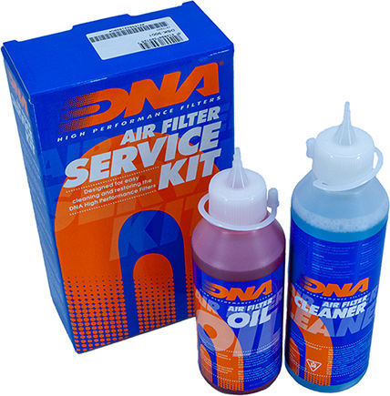 DNA Filters Air Filter Service Kit Cleaner & Lubricant Set Motorcycle Air Filter