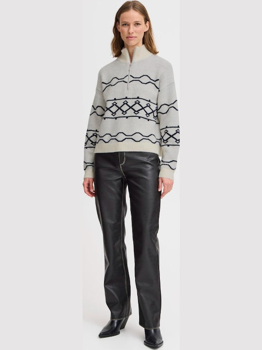 Women's Sweater Woolen Beige