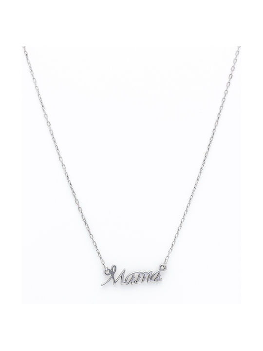 Necklace Mum from Silver