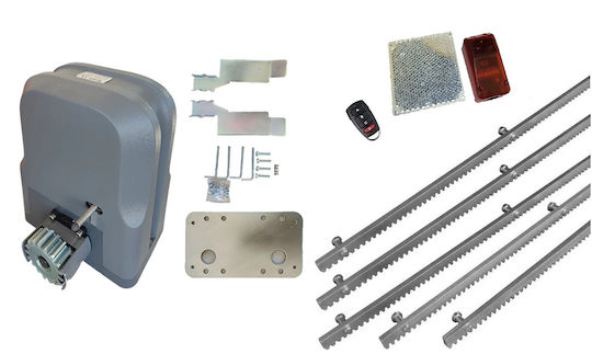 Doorado Sliding Garage Door Motor Set Slg600-kit152 1 Remote Control 5 Meters Rack Photocells Reflector
