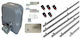 Doorado Σετ Μοτέρ Συρόμενης Γκαραζόπορτας Slg600-kit560 5 Τηλεχειριστήρια 6 Μέτρα Κρεμαγιέρα