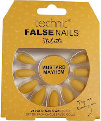 Technic Kunstnägel Mustard Mayhem