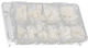 Beyou Ψεύτικα Νύχια Enchanted Squares Low C-curve Natural 200 Τμχ 24001