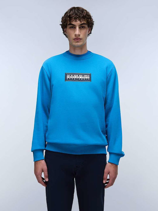 Napapijri Box Logo Φούτερ Blue Sapphire
