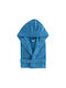 Kentia Kids Hooded Bathrobe Loft Jump 19 Blue Blue