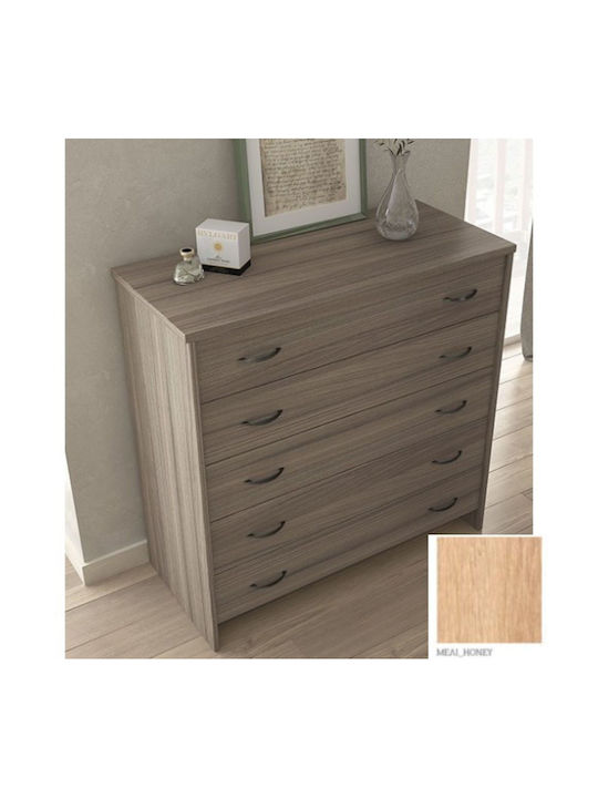 Wooden Chest of Drawers Ink 86x43x95cm