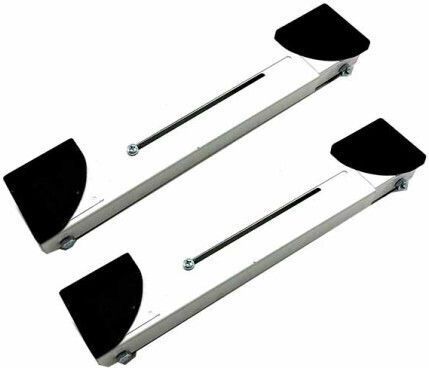 Homestyle 59541 Adjustable Base For Washer/Kitchen/Fridge 2pcs