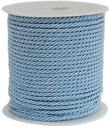 Marhome Κορδόνι Πολυεστερικό Στρογγυλό Γαλάζιο 3mm x 50m