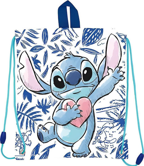Stitch Kinder Lunchtasche Handtasche Blau Stitch 25x30cm