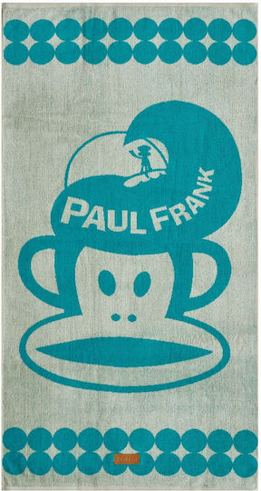 Paul Frank Παιδική Πετσέτα Θαλάσσης Πράσινη 140x70εκ.