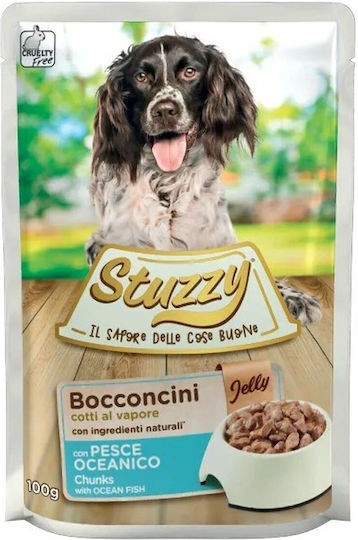 Stuzzy Wet Food for Adult Cats in Pouches with Fish 100gr