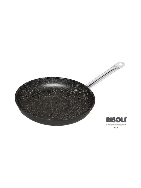 Risoli Professionale Cast Aluminum Pan with Non-Stick Interior Coating 28cm