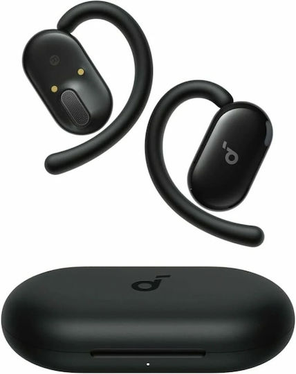 Soundcore by Anker V20i Open Ear Bluetooth Handsfree Earphones with Sweat Resistance and Charging Case Black