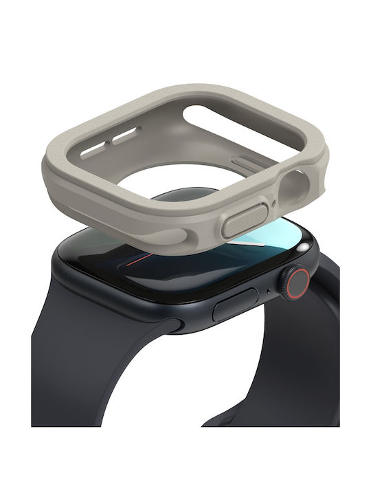 Ringke Silicone Case in Gray color for Apple Watch 10 (46mm)