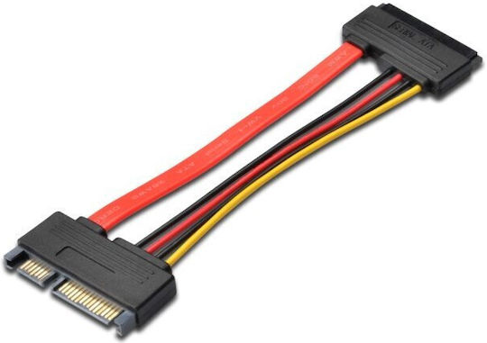 Premiumcord Sata 22pin Extension Cable Hdd Data + Power M F 15cm