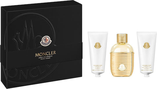 Moncler Дамски Комплект с Парфюмна Вода и Гел за Душ