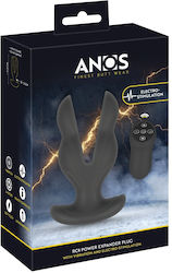 Anos Dop Anal cu Funcție Wireless și Vibrație Neagră