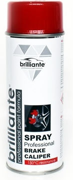 Red Spray Paint Brake Calipers Ral 3002 400ml Brilliant