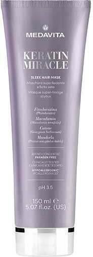 Medavita Miracle Sleek Μάσκα Μαλλιών για Λείανση με Κερατίνη 150ml