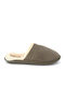 Herren Hausschuhe Mit Fell Khaki Anatomisch