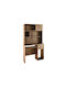 Children's Desk with Walnut Hutch, Greek Made