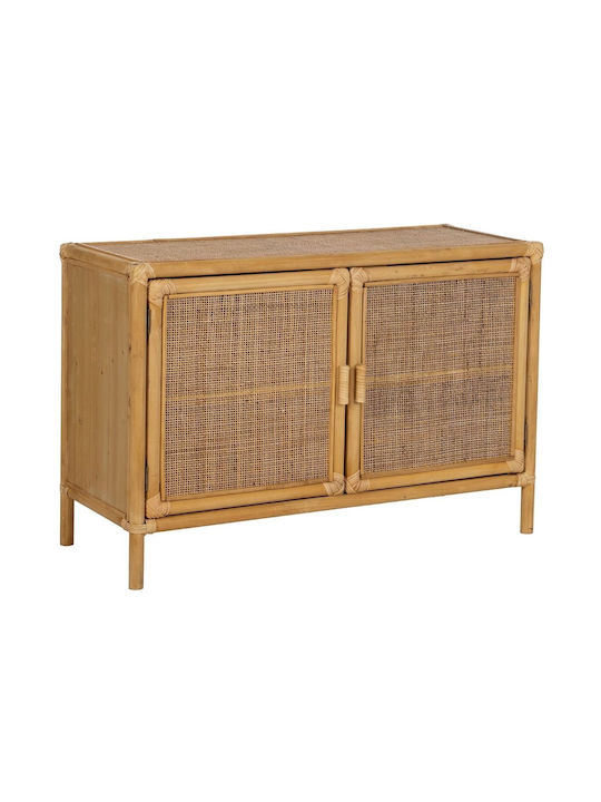 Sideboard Wooden Beige 97.5x40x65cm