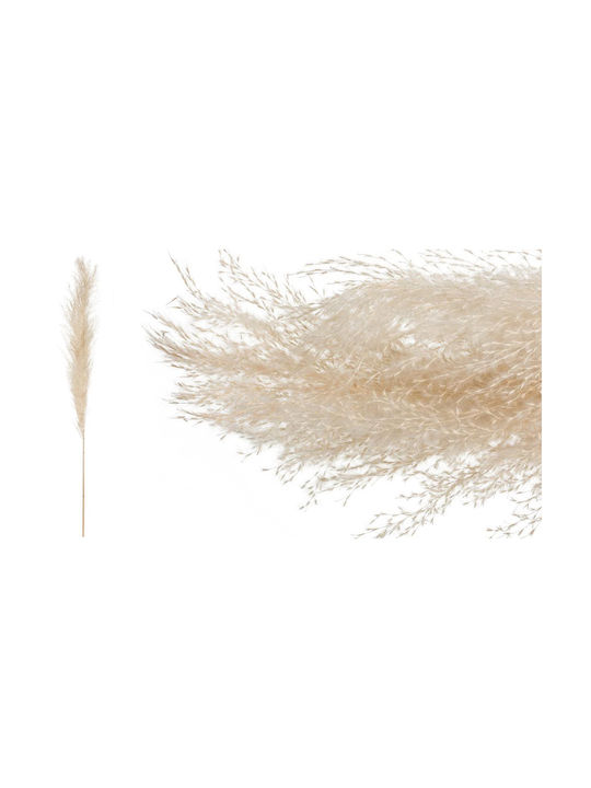 Bouquet of Artificial Flowers Pampas Grass Ecru 120cm 10pcs Paper Pack