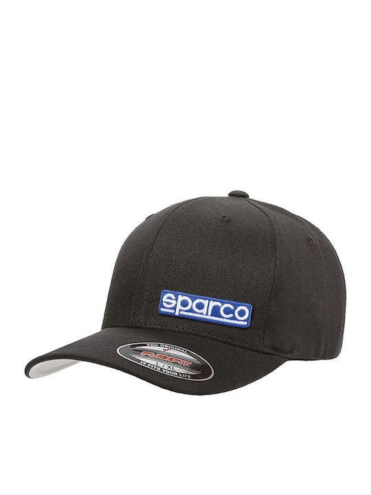 Sparco Men's Jockey Flexfit Black 01357 Sparco Men's Jockey Flexfit Black 01357