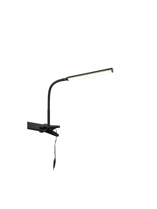 Trio Lighting Schreibtischlampe mit flexiblem Arm in Schwarz Farbe
