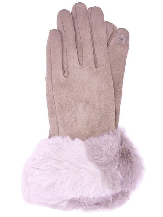 Unisex Gloves Brown