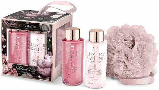 Grace Cole Velvet Rose & Raspberry Σετ με Body Lotion 3τμχ