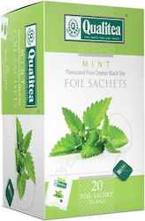 Qualitea Minztee Metallfolie 20 Beutel