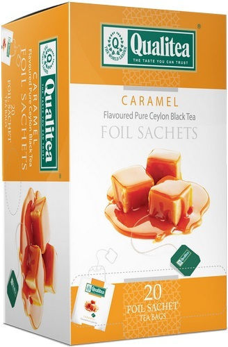 Qualitea Caramel Tea Metal Foil 20 Sachets