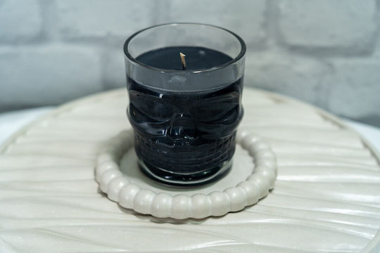 Свещ От Соя A Glass Of Skull В Буркан